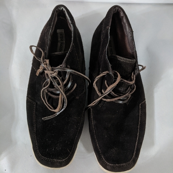 Steve Madden Other - 𝅺Steve Madden Francoo Dark Brown Leather Shoes - size 11
